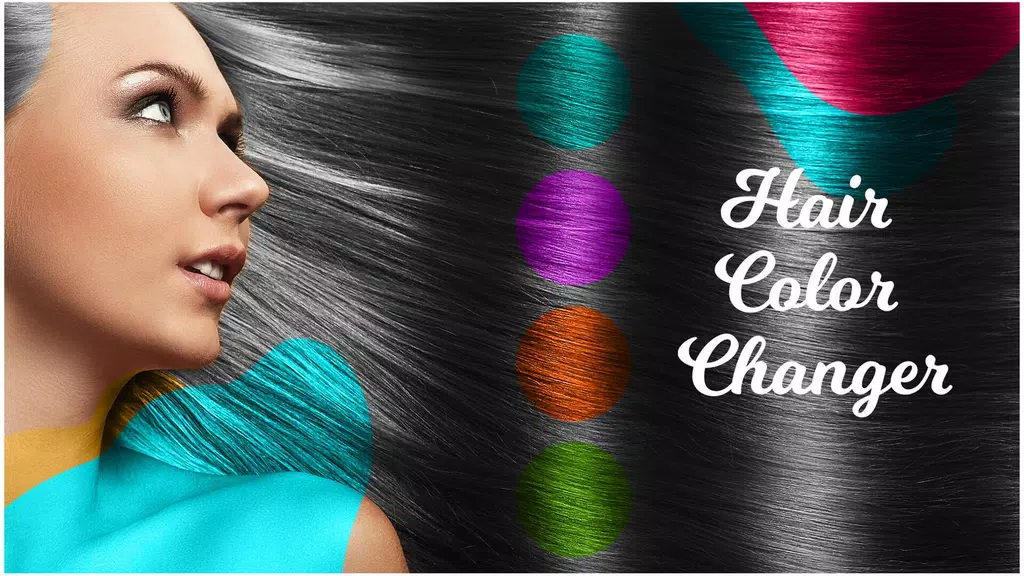 Hair Color Changer Editor স্ক্রিনশট 1