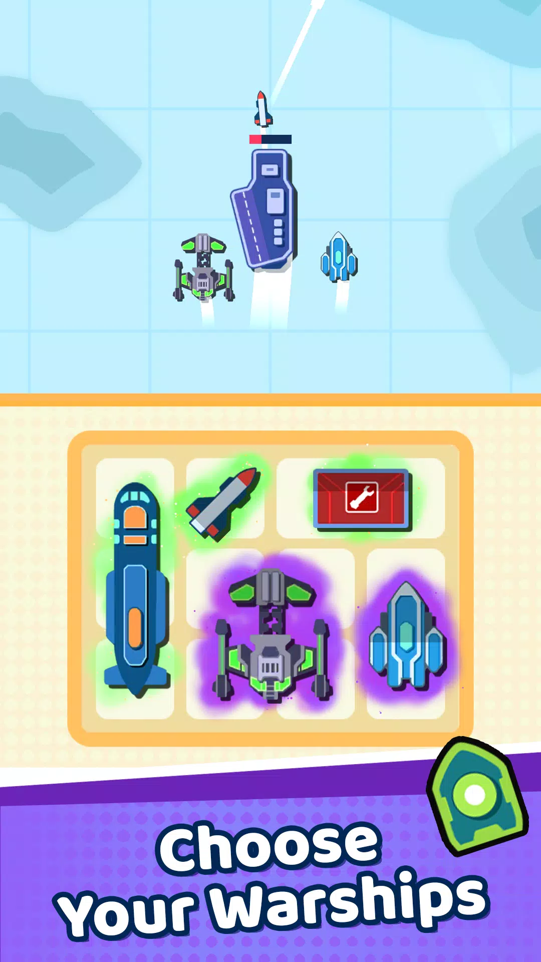 Schermata Inventory Merge Combat 3