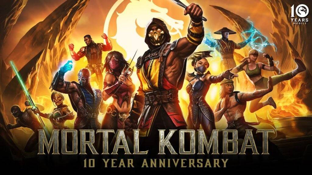 モータルコンバットモバイルが10周年を祝い、新キャラクターとモードを追加
