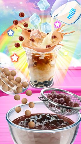 Unicorn Bubble Tea - Icy Drink Capture d’écran 3