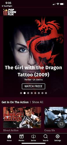 Popcornflix™ – Movies & TV Captura de tela 2
