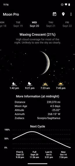 My Moon Phase - Lunar Calendar應用截圖第3張