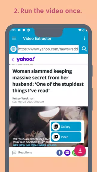 Video Extractor Screenshot 3