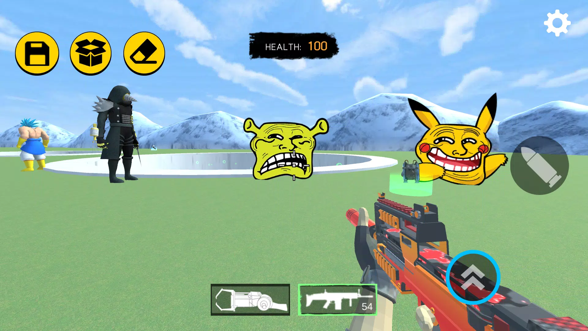 Shooter Sandbox Mods Multi ภาพหน้าจอ 1