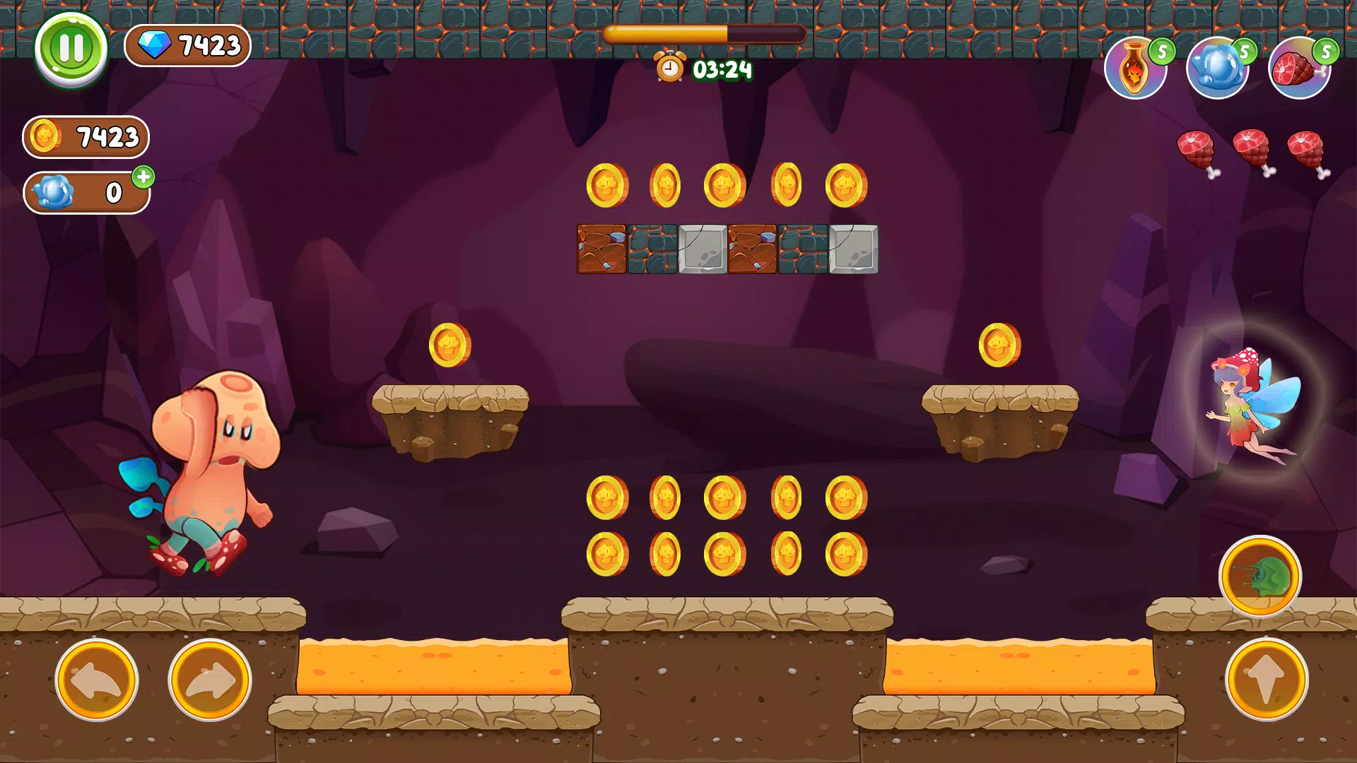 Mushroom War: Legend Adventure Screenshot 1