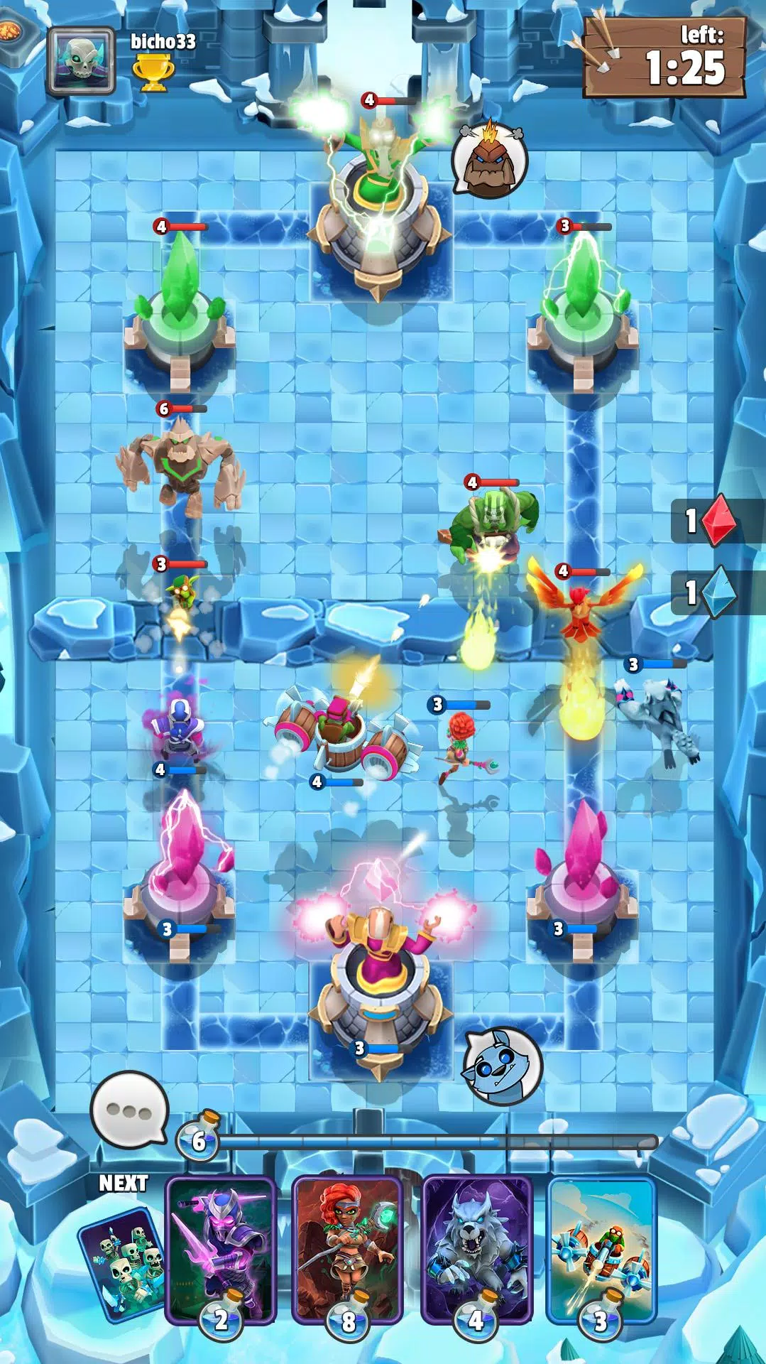 Schermata Clash of Wizards 4
