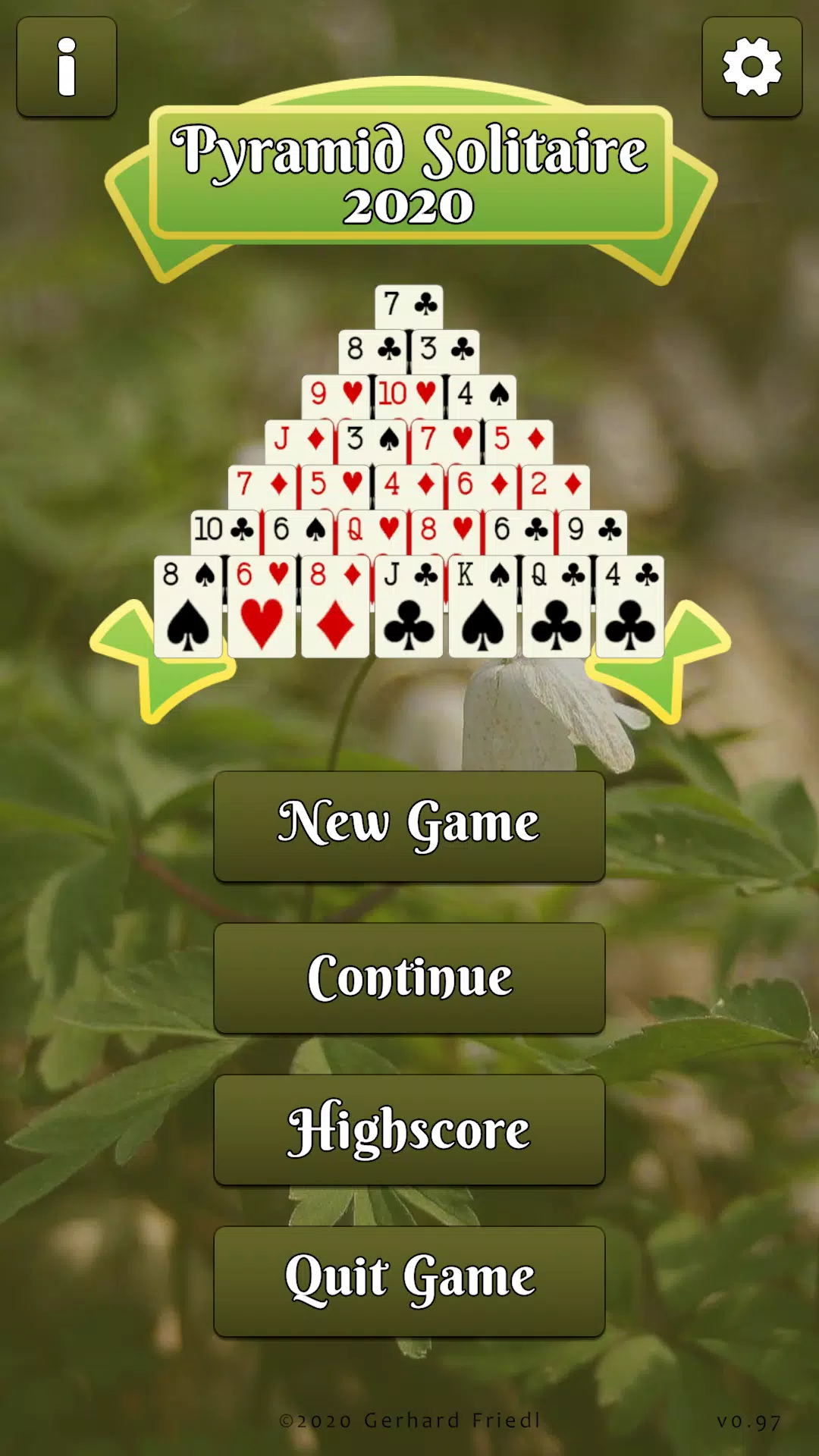 Pyramid Solitaire Card Game應用截圖第1張