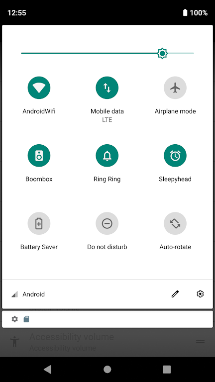 Volume Notification ภาพหน้าจอ 1
