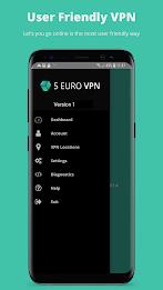 5 Euro VPN - The Android app f Zrzut ekranu 3