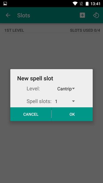 D&D 5 Spellbook應用截圖第1張