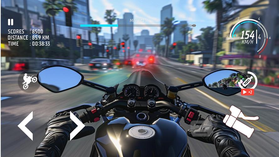 Traffic Bike: Driving City 3D應用截圖第1張