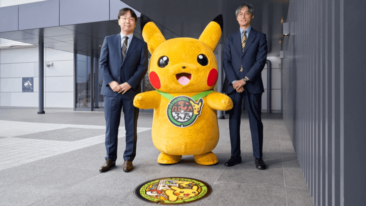 Pikachu Manhole Cover: A Ground-Level Surprise
