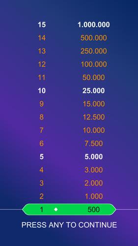 Schermata Daily Bible Trivia: Quiz Games 2