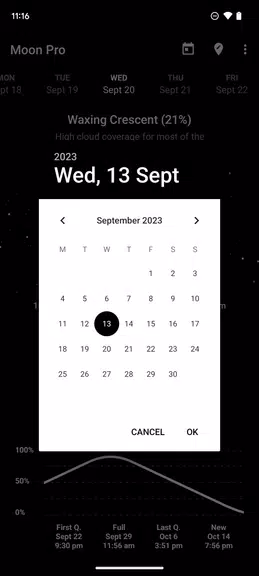 My Moon Phase - Lunar Calendar應用截圖第1張