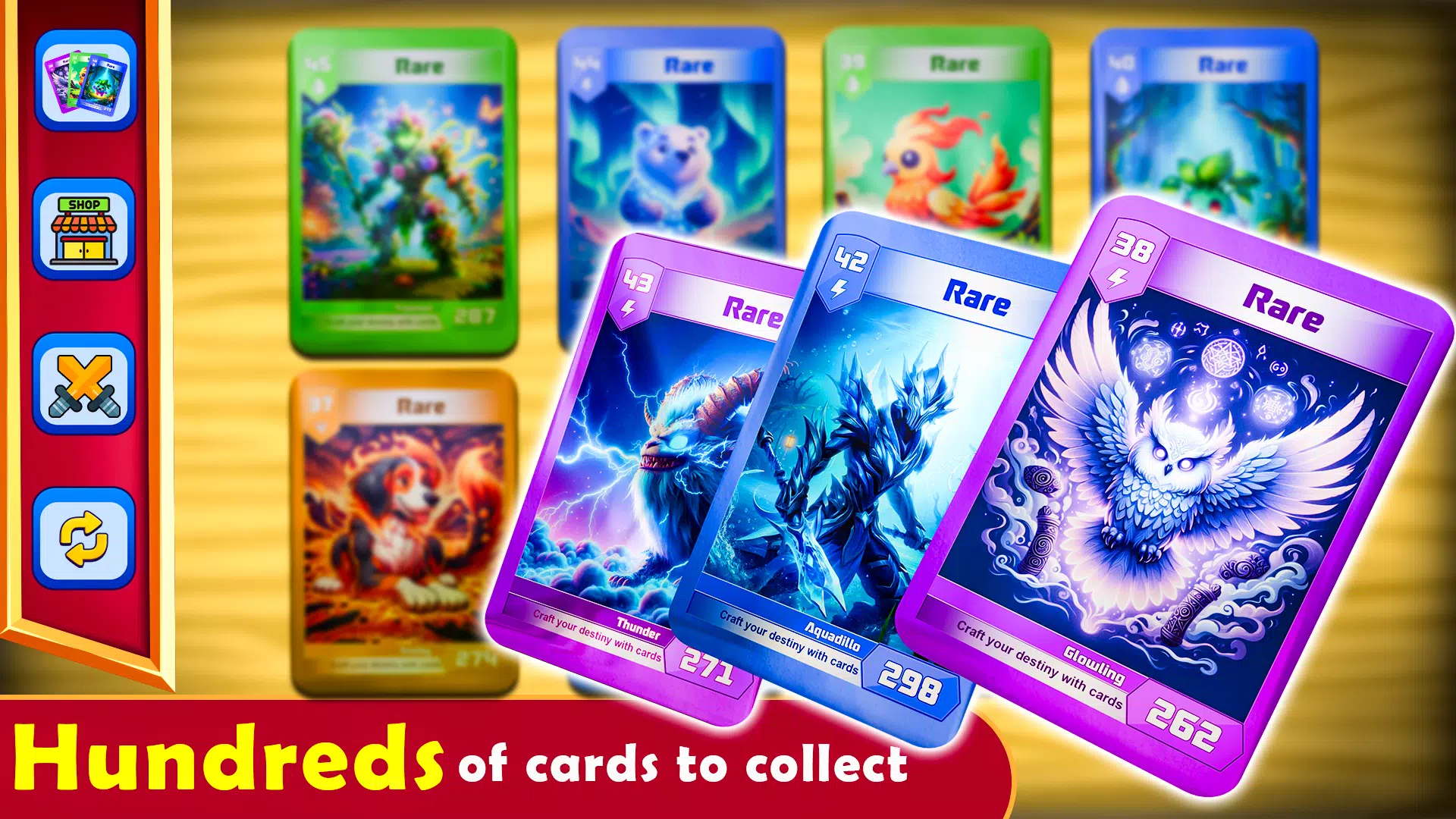 Monsters Card Collector Game應用截圖第3張