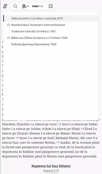 Biblia Română Captura de pantalla 4