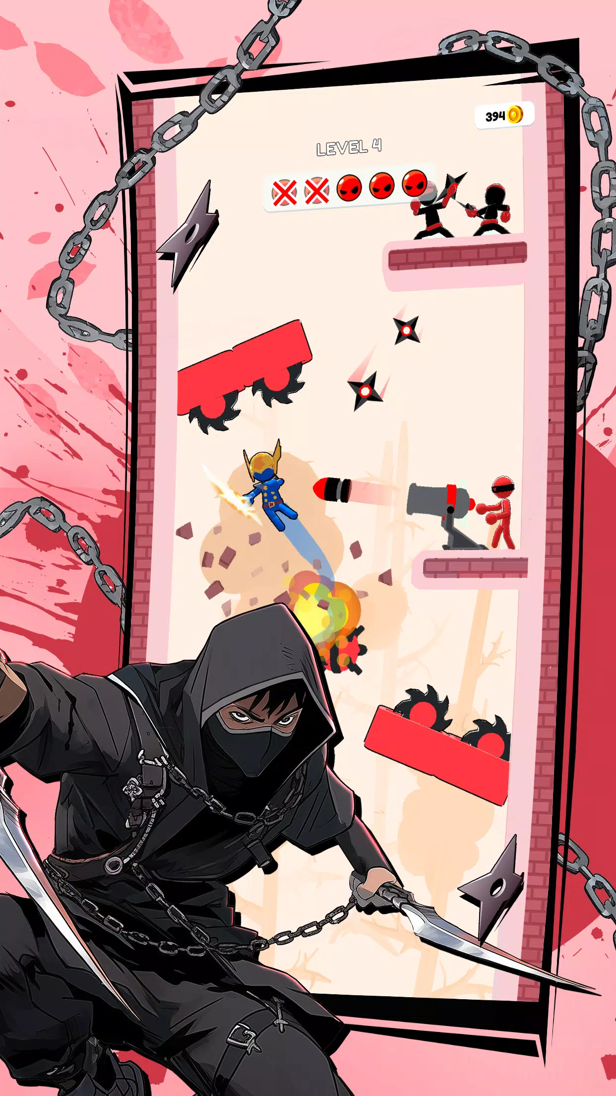 Stickman Teleport Master 3D Screenshot 3