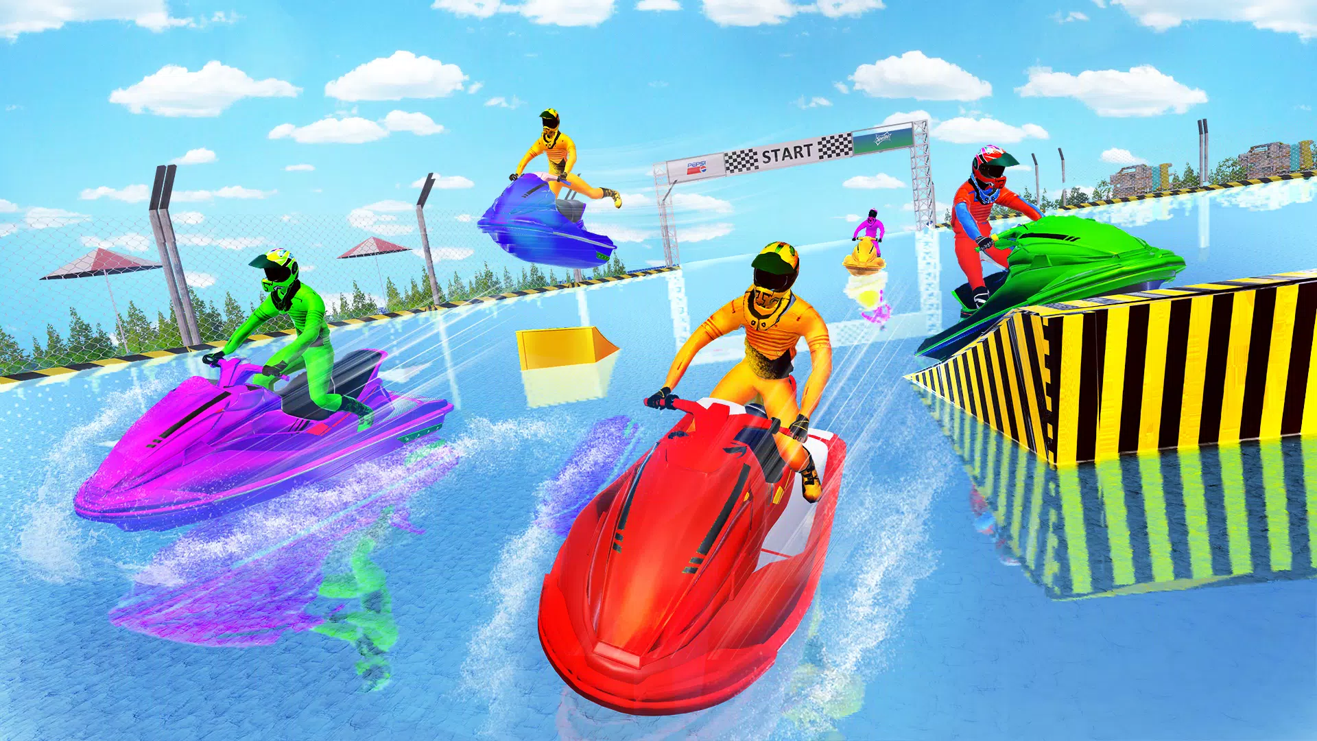 Jet Ski Games Boat Racing Game應用截圖第4張