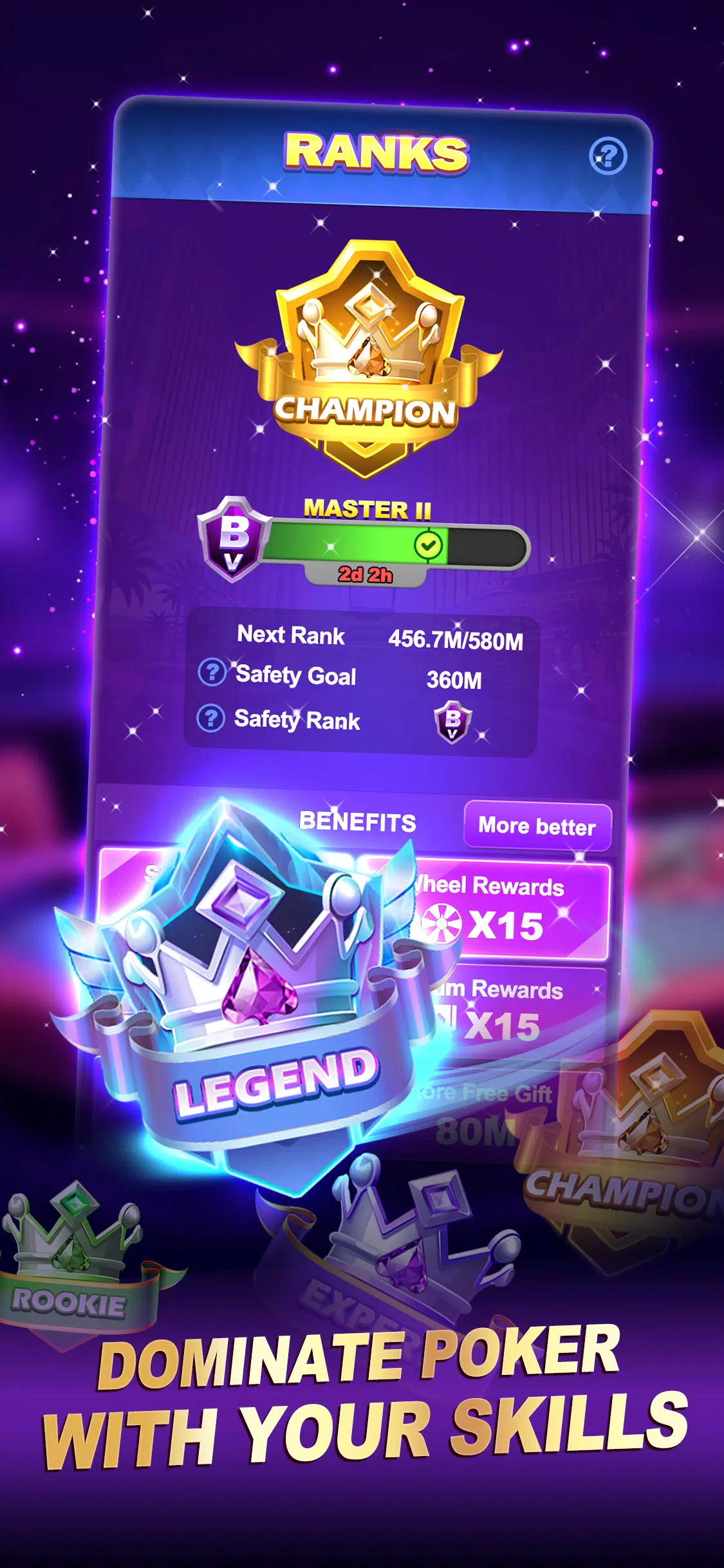 Poker World-Hold’em Frenzy应用截图第4张