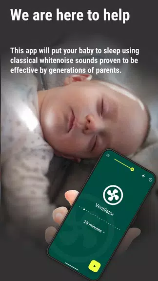 Schermata BabySleep: Whitenoise lullaby 2