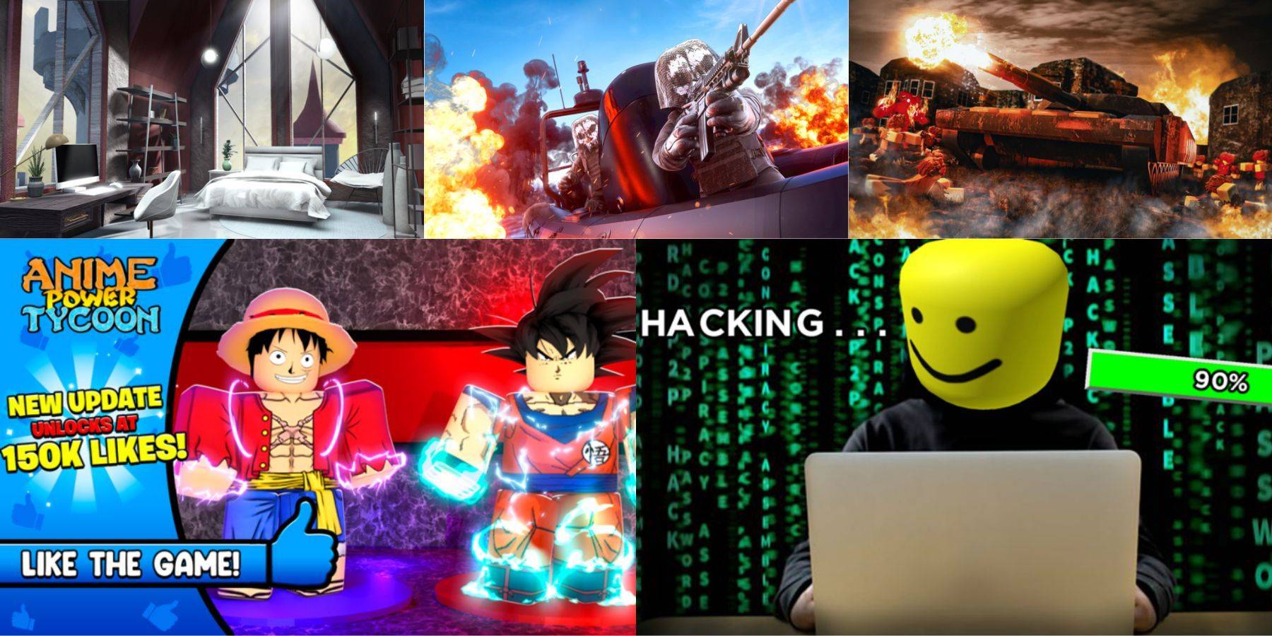 Examples of Similar Roblox Tycoon Games
