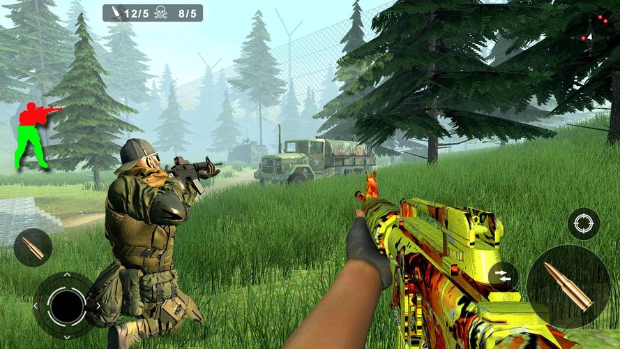 Commando Strike Offline Game Скриншот 4
