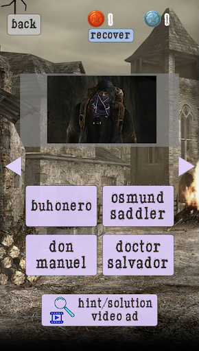 Resident Quiz Evil 4 Captura de tela 1