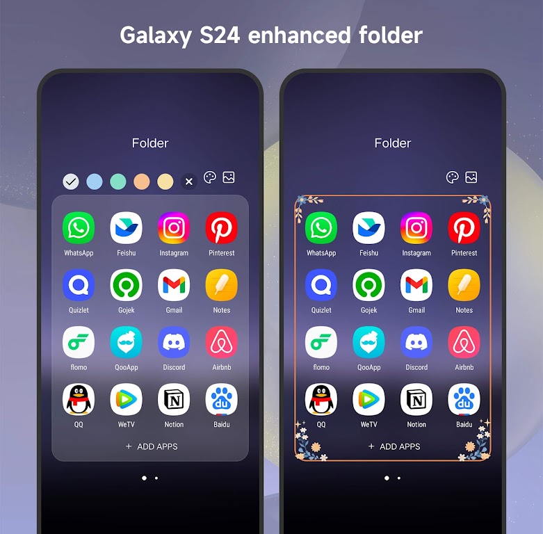 Cool S24 Launcher Galaxy OneUI Mod Capture d’écran 2