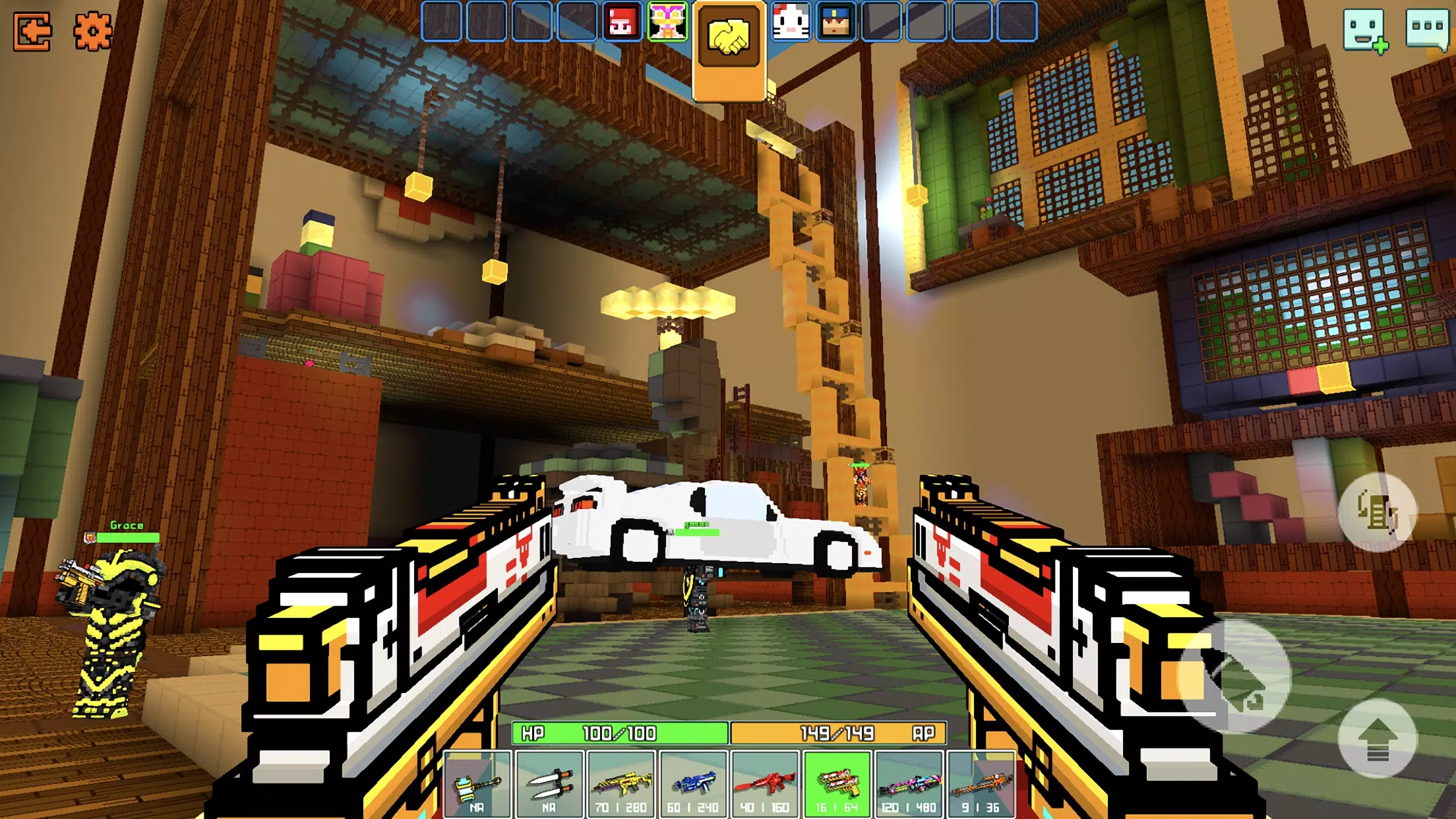 Cops N Robbers:Pixel Craft Gun Ảnh chụp màn hình 3