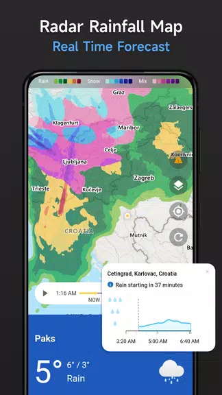 Live Weather & Radar Map 스크린샷 4