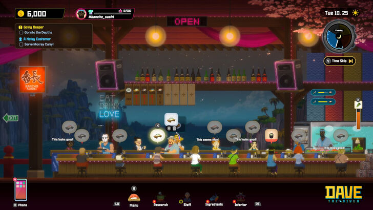 Dave the Diver 新DLC和新游戏在AMA中公布