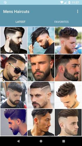 men’s long hairstyles Captura de tela 1