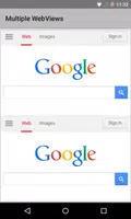 AndroidシステムのWebView スクリーンショット 4
