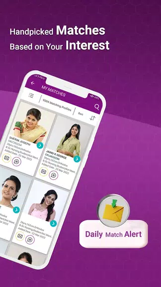 Chavara Christian Matrimony Captura de tela 3