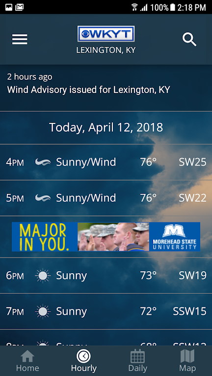 WKYT Weather Screenshot 3