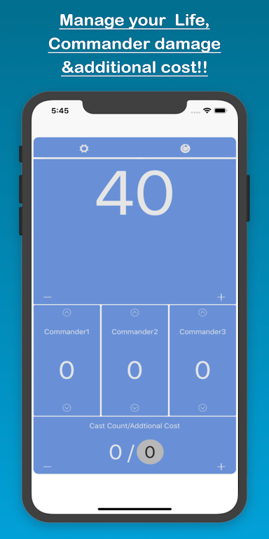 Life Counter for Commander Ảnh chụp màn hình 2