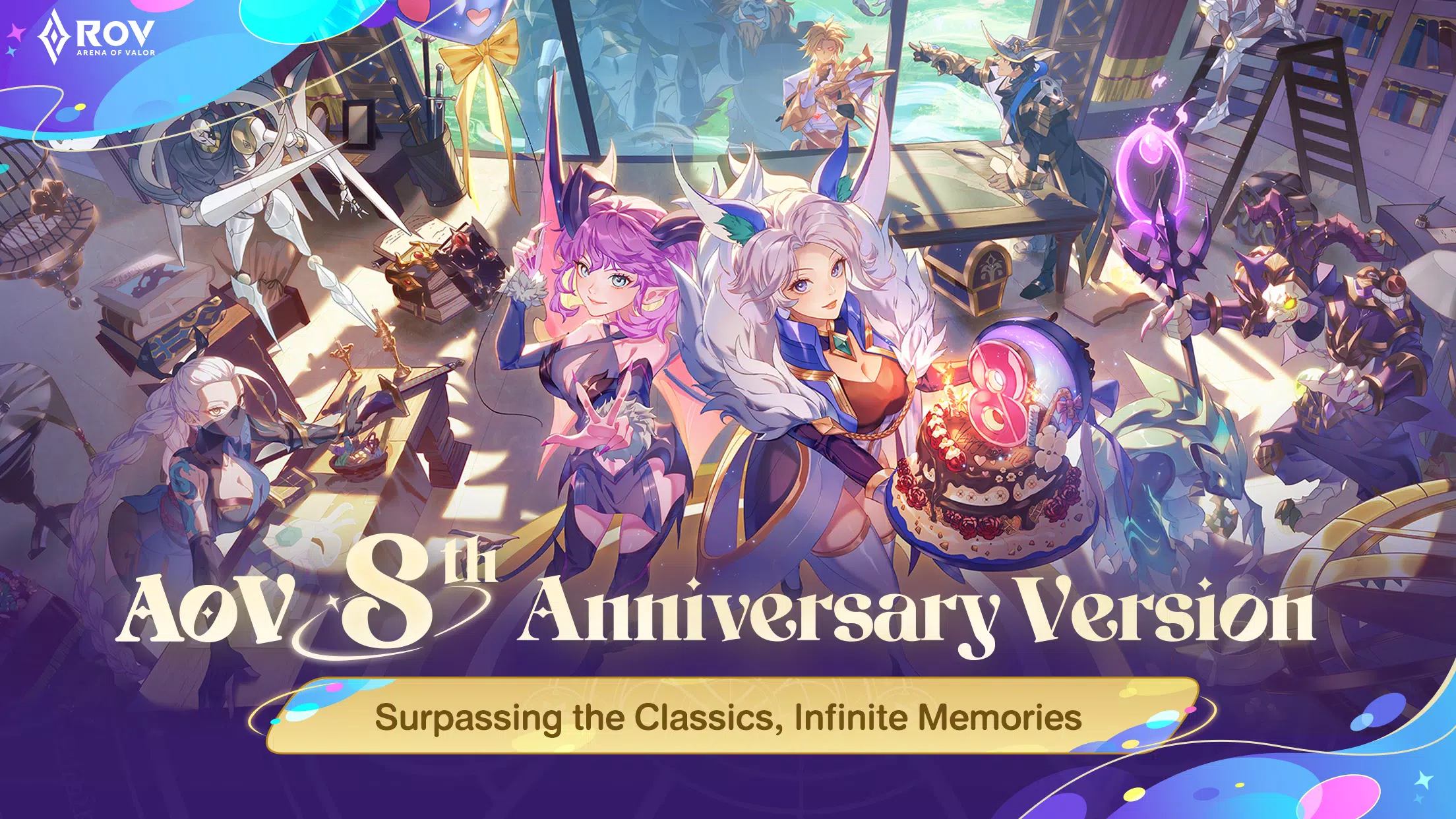 Garena RoV: 8th Anniversary! Tangkapan skrin 1