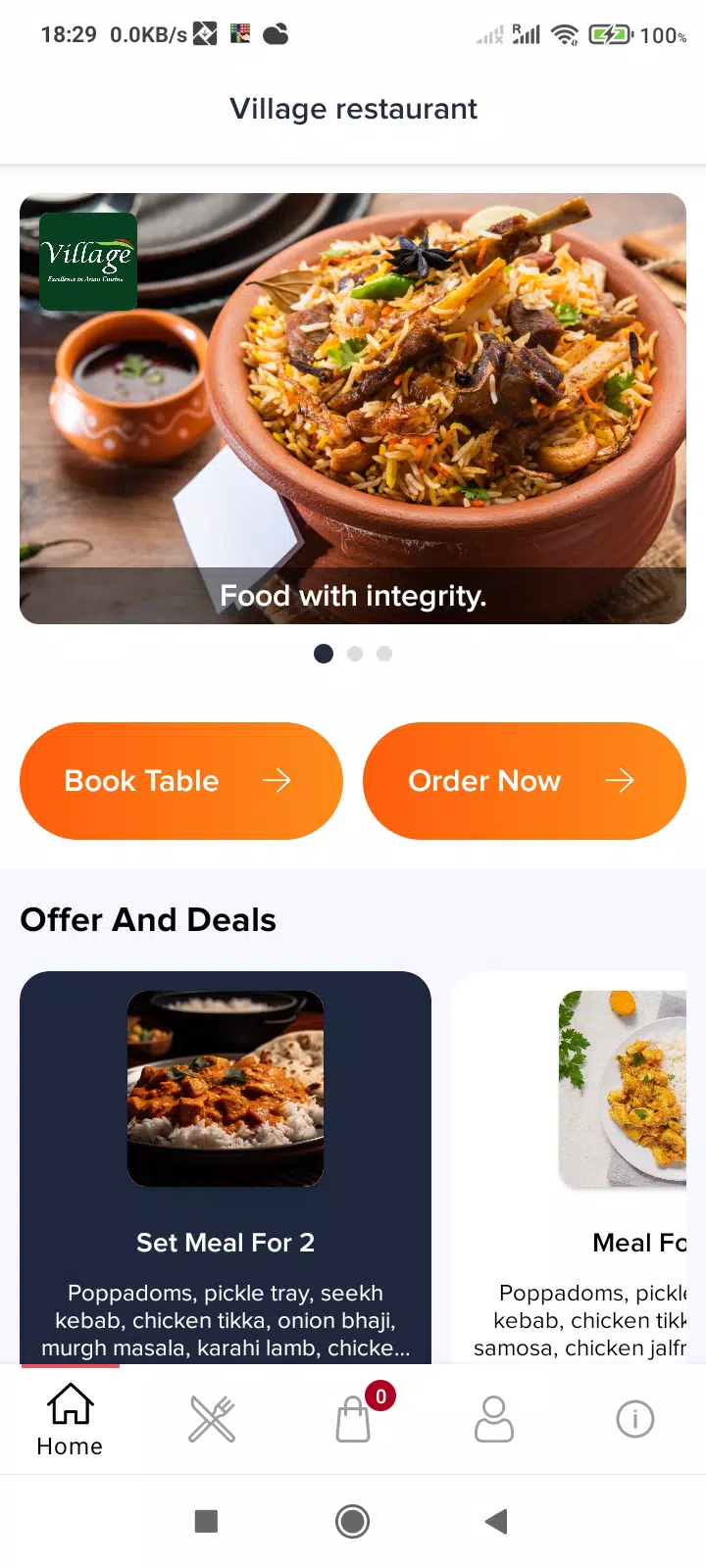 Village Restaurant স্ক্রিনশট 1