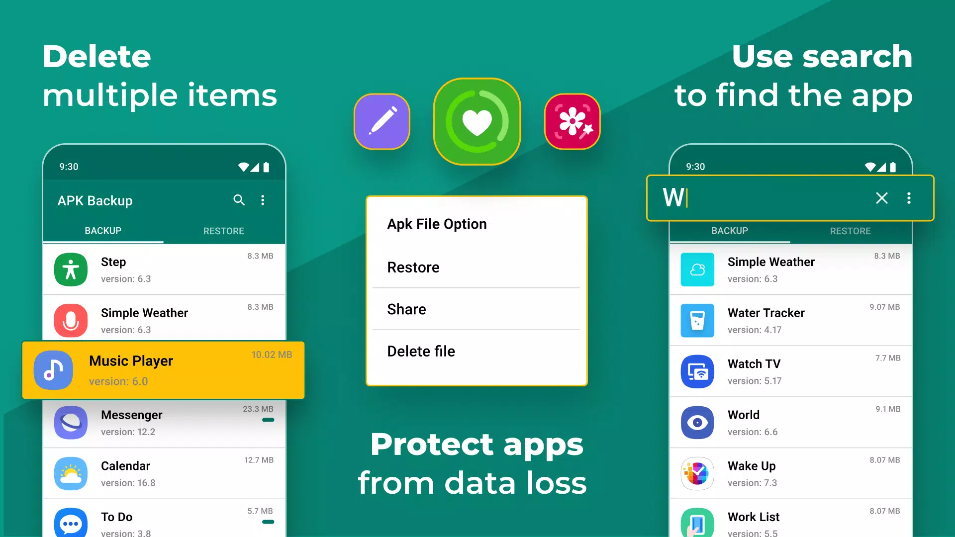 APK Backup スクリーンショット 2