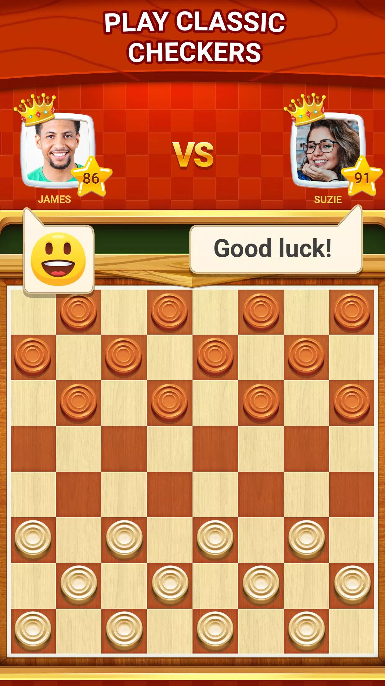 Checkers - Online & Offline應用截圖第1張
