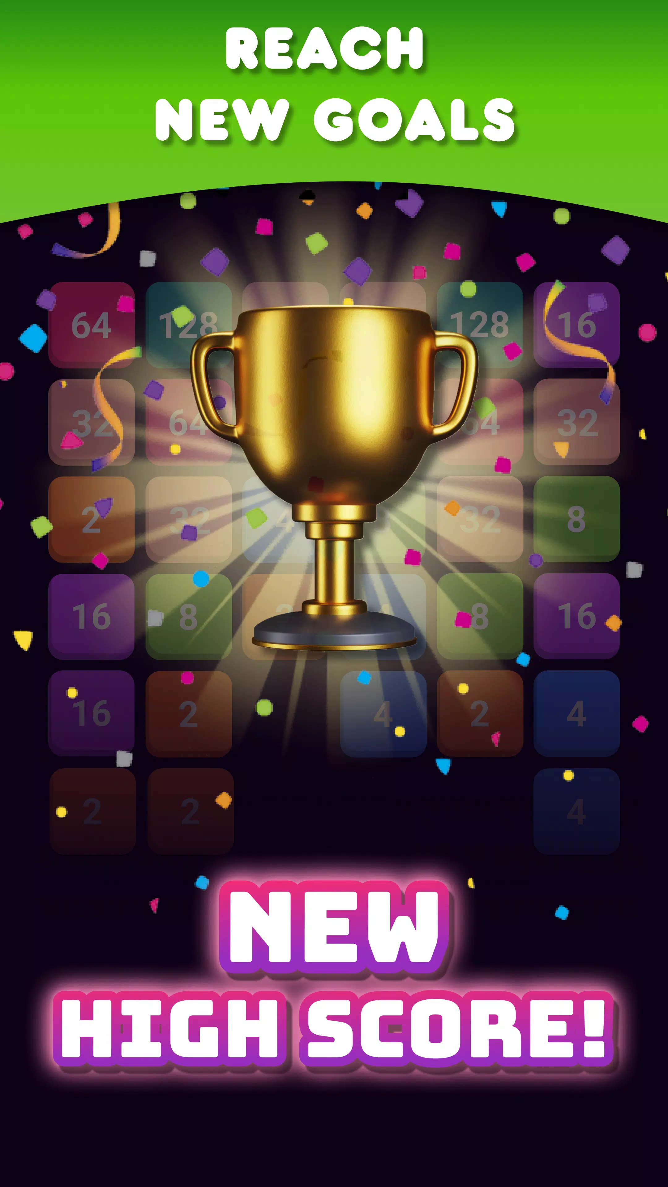 2048: Puzzle Game! Merge Block Скриншот 3