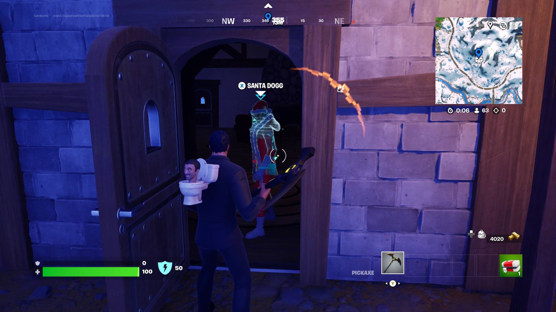 Fortnite Winterfest的傳說之謎展開：沿著神秘的旅行者的蹤跡
