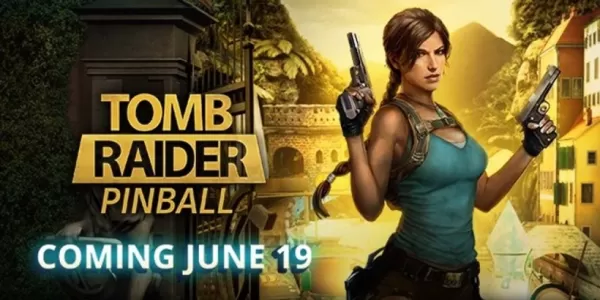 Le DLC de Zen Pinball ajoute Lara Croft, l'héroïne de Tomb Raider.