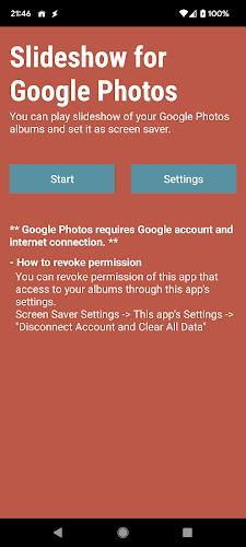 Slideshow for Google Photos Tangkapan skrin 1