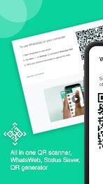 WhatsWeb WhatScan QR Generate Captura de pantalla 1