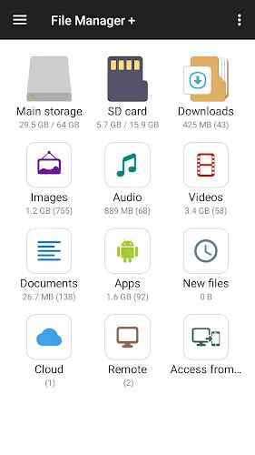 File Manager Ekran Görüntüsü 1