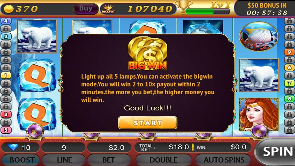Slots Arctic:Free Slot Machine 스크린샷 4