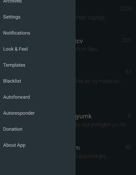 YAATA - SMS/MMS messaging 스크린샷 2