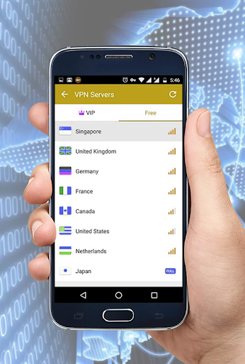 VPN Master -free VPN Proxy 2017 Capture d’écran 3