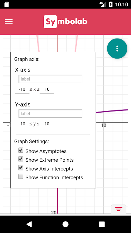 Symbolab Graphing Calculator Скриншот 4